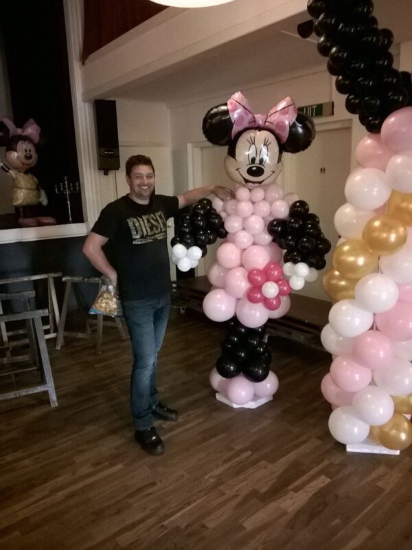 Minnie Mouse ballonnenfiguur