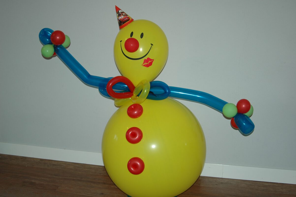 Ballonnenclown figuur