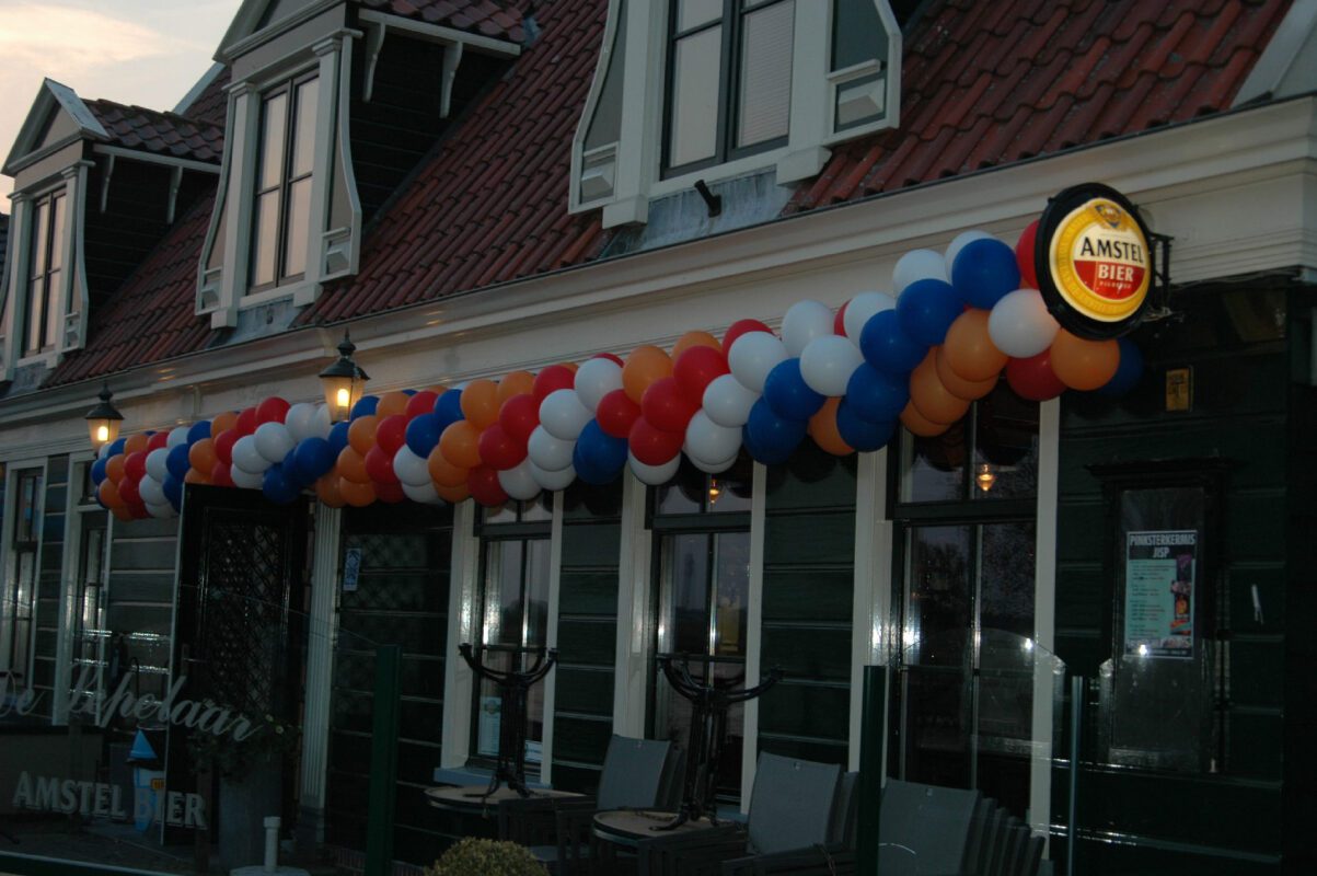 Ballonslinger voor Koningsdag