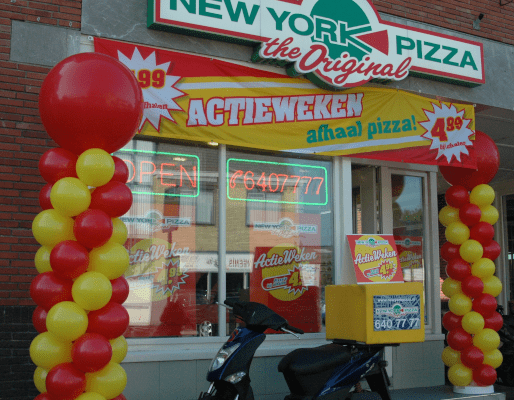ballonpilaren actieweken new york pizza assendelft