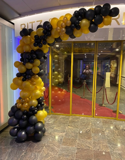 Ballonboog organisch goud en zwart in Amsterdam